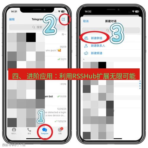 Telegram电脑版 四、 进阶应用：利用RSSHub扩展无限可能