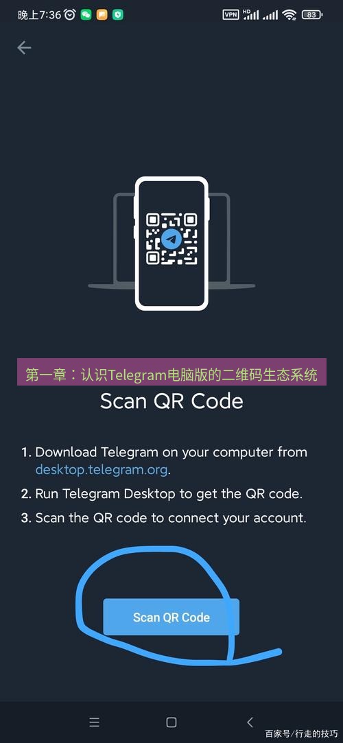 Telegram电脑版 第一章：认识Telegram电脑版的二维码生态系统