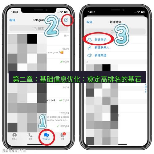 Telegram电脑版 第二章：基础信息优化：奠定高排名的基石