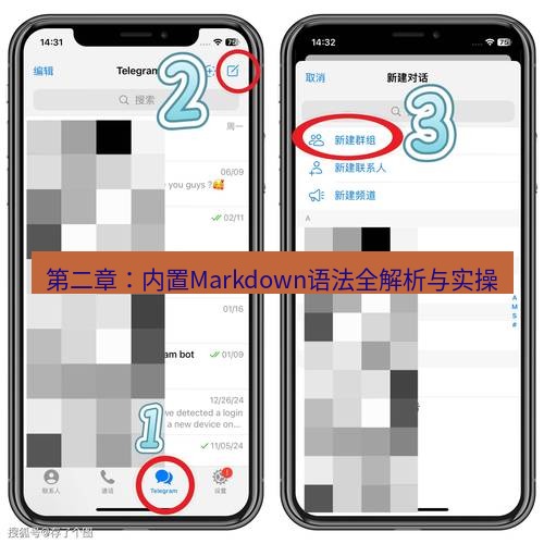 Telegram电脑版 第二章：内置Markdown语法全解析与实操