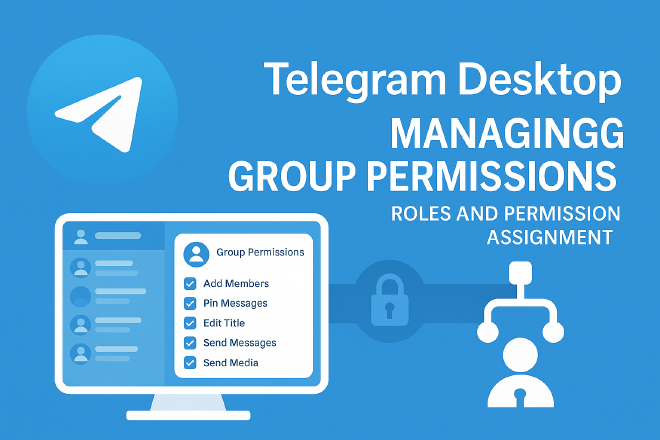 Telegram电脑版群组管理