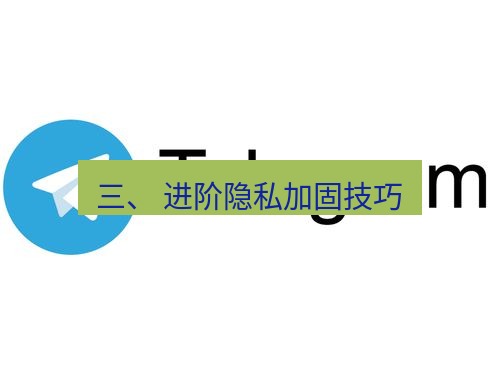 Telegram电脑版 三、 进阶隐私加固技巧