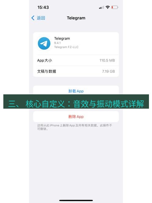 Telegram电脑版 三、 核心自定义：音效与振动模式详解